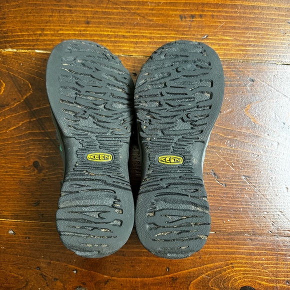 Keen‎ Whisper Sandals Women's 7.5 Gray Teal Waterproof Hiking Outdoor Shoes - Picture 2 of 7